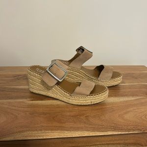 Like new Franco Sarto Espadrille wedges